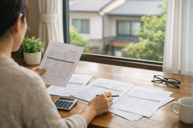 害獣駆除の見積もりを比較しながら検討しているイメージ